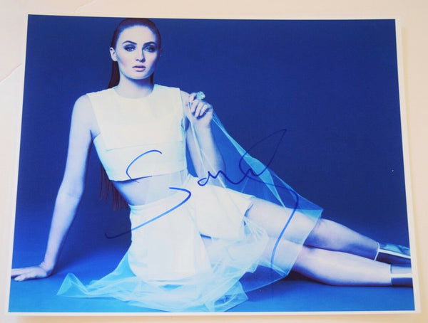 Sophie Turner Signed Autographed 11X14 Photo Game of Thrones Sansa Stark COA VD