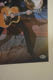 James Burton Signed Autograph 11x17 Poster Photo Elvis Presley Beckett BAS COA