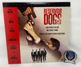 Quentin Tarantino Signed Autographed Reservoir Dogs Movie Laserdisc Beckett COA