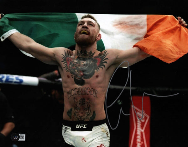 Conor McGregor Signed Autographed 11x14 Photo UFC MMA The Notorious Beckett COA