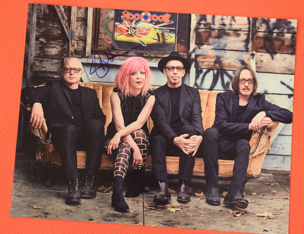 Steve Marker Signed Autographed 11x14 Photo Guitarist of Garbage A