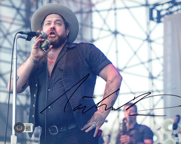 Nathaniel Rateliff Signed Autographed 8x10 Photo & the Night Sweats Beckett COA