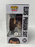 Austin Butler Signed Funko Pop Elvis Presley Pharaoh Suit 287 Autograph BAS COA