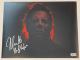 Nick Castle Signed Autographed 11x14 Photo Halloween Michael Myers Beckett COA