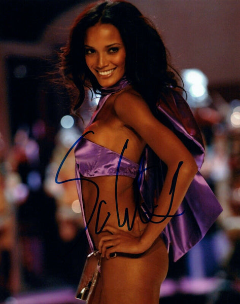 Selita Ebanks Signed Autographed 8x10 Photo Hot Sexy Fashion Model COA