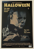 Nick Castle Signed Halloween 11x17 Movie Poster Photo Michael Myers Beckett COA