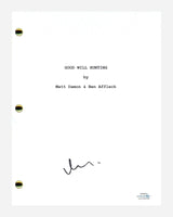 Matt Damon Signed Autographed Good Will Hunting Movie Script Screenplay ACOA COA