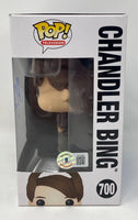 Matthew Perry Signed Autograph Funko Pop Friends Chandler Bing #700 Beckett COA