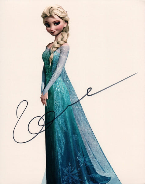 Idina Menzel Signed Autographed 8x10 Photo Elsa Frozen Wicked Rent COA VD