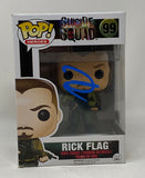 Joel Kinnaman Signed Autograph Funko Pop Rick Flag #99 Suicide Squad Beckett COA