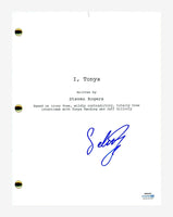 Sebastian Stan Signed Autographed I, Tonya Movie Script Full Screenplay ACOA COA