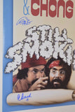 Cheech Marin & Tommy Chong Signed STILL SMOKIN 12x18 Poster Photo BAS COA