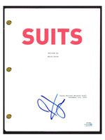 Patrick J Adams Signed Autograph SUITS Pilot Episode Script Screenplay ACOA COA