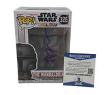 Jon Favreau Signed Autographed The Mandalorian Funko Pop Figure Beckett BAS COA