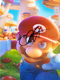 Chris Pratt Signed The Super Mario Bros Movie Poster Photo 12x18 Autograph BAS