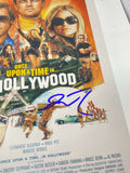 Quentin Tarantino Signed Once Upon A Time In Hollywood Movie Poster Beckett COA