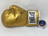 Sugar Ray Leona Signed Autographed Boxing Glove Boxer HOF Champ Beckett COA