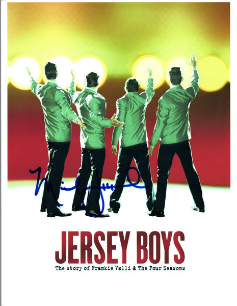Michael Lomenda Signed Autographed 8x10 Photo Jersey Boys COA VD