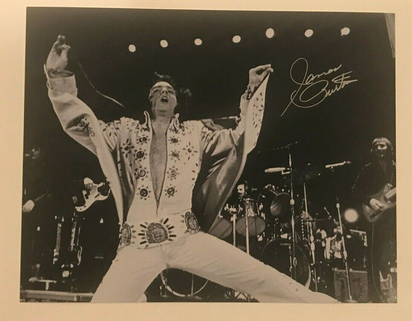 James Burton Elvis Signed Autograph 11x14 Photo Elvis Presley TCB Guitarist COA