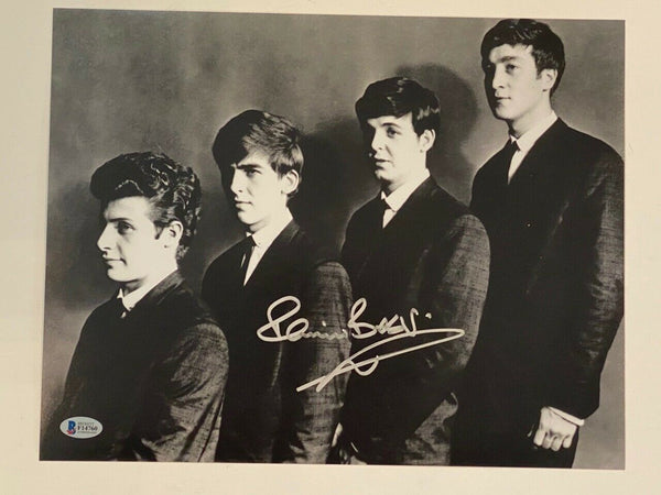 Pete Best Signed Autographed 11x14 Photo The Beatles Drummer Beckett BAS COA