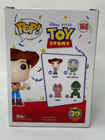 Tom Hanks Signed Autograph Funko Pop Toy Story Woody 168 Figure Beckett COA