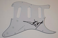 Duane Eddy Signed Autographed Pickguard Rebel Rouser Guitarist COA