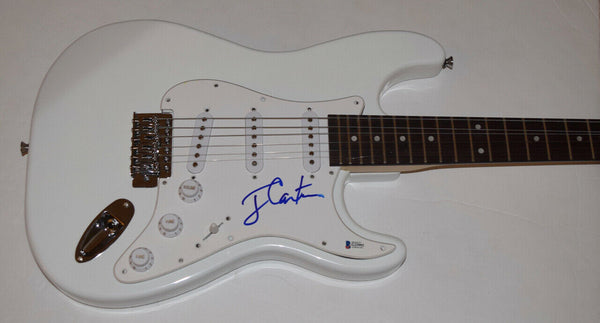 Jimmy Carter Signed Autograph Electric Guitar 39th US President Beckett BAS COA