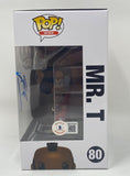 Mr. T Signed Autographed Funko Pop Figure WWE #80 Rocky Clubber Lang Beckett COA