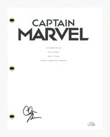 Clark Gregg Signed Autographed Captain Marvel Movie Script Transcript ACOA COA