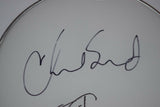 Chad Smith Josh Klinghoffer Signed 12" Drumhead RED HOT CHILI PEPPERS BAS COA