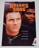 James Caan Signed Autograph Brian's Song 11x17 Poster Photo Piccolo Beckett COA