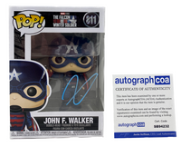 Wyatt Russell Signed Funko Pop The Falcon & Winter Soldier John Walker ACOA COA