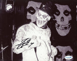 Michale Graves Misfits Signed Autograph 8x10 Photo Misfits Band Singer ACOA COA