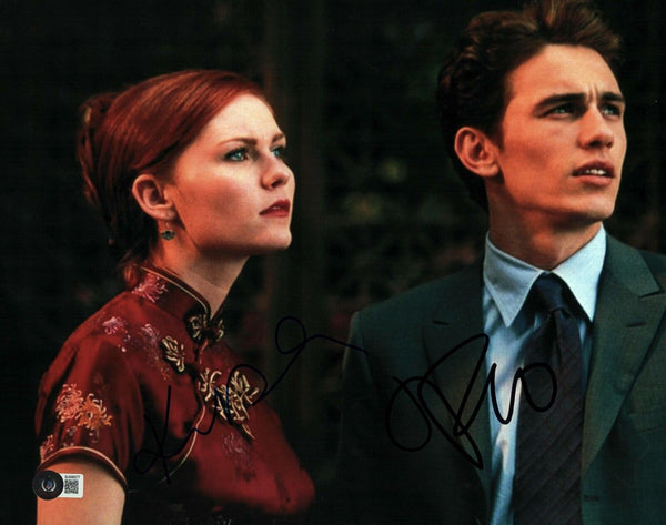 Kirsten Dunst James Franco Signed Autographed 11x14 Photo Spider-Man Beckett COA