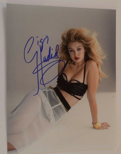 Gigi Hadid Signed Autographed 11x14 Photo Hot Sexy Model COA VD