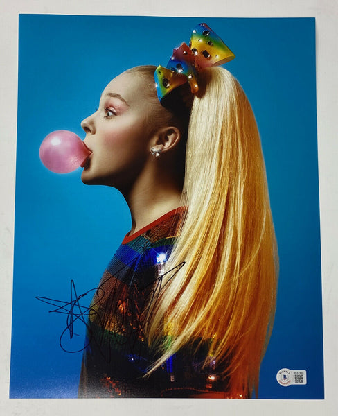 Jojo Siwa Signed Autographed 11x14 Photo Dance Moms Actress Singer Beckett COA