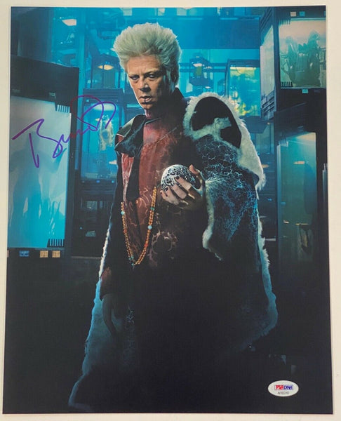 Benicio Del Toro Signed 11x14 Photo Guardians of the Galaxy PSA/DNA COA