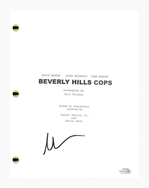 Martin Brest Signed Autographed Beverly Hills Cop Movie Script Director ACOA COA