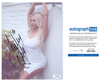 Lindsey Pelas Signed Autographed 8x10 Photo Playboy Model Sexy ACOA COA