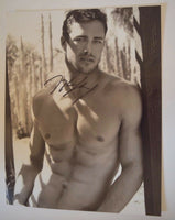 Taylor Kinney Signed Autographed 11x14 Photo Chicago Fire Shirtless Pose COA VD