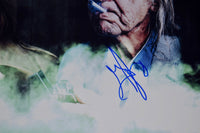 George Jung Signed 11x14 Photo Blow Boston Smuggler Johnny Depp Beckett COA