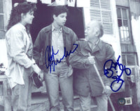 Ralph Macchio & Robyn Lively Signed 8x10 Photo The Karate Kid III Beckett COA