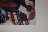 ROCKY IV 4 Cast Signed 11x17 Poster Sylvester Stallone Shire Young PSA/DNA COA