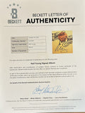 Neil Young Signed Autograph Harvest Vinyl Record Album LP Beckett COA