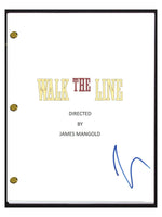 Joaquin Phoenix Signed Autographed Walk The Line Movie Script Screenplay COA