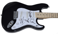 Nick Cave & Warren Ellis Signed Electric Guitar The Bad Seeds Beckett COA