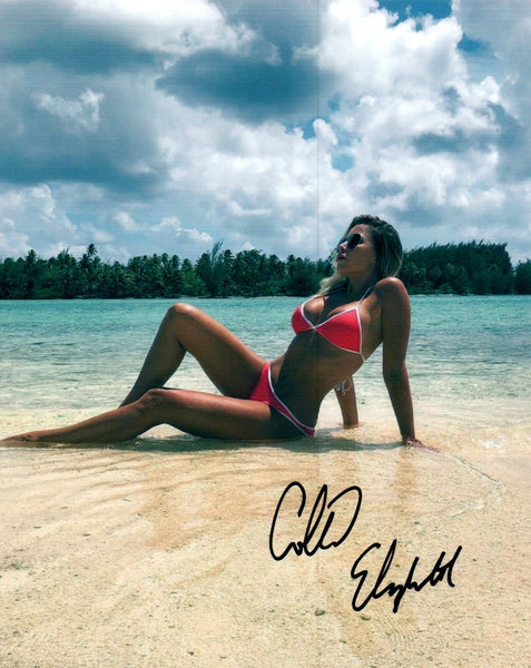 Colleen Elizabeth  Signed Autographed 8x10 Photo Hot Sexy Fitness Model COA