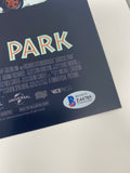 Jeff Goldblum Signed Autographed Jurassic Park 11x17 Movie Poster Beckett COA