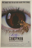 Clive Barker Signed Autographed Candyman 11x17 Movie Poster Horror Beckett COA
