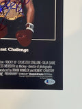 ROCKY III 3 Cast Signed 11x17 Poster Sylvester Stallone Shire Young Beckett COA